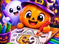 Easy Halloween Coloring Quest