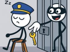 Thief Puzzle Long Hand Game